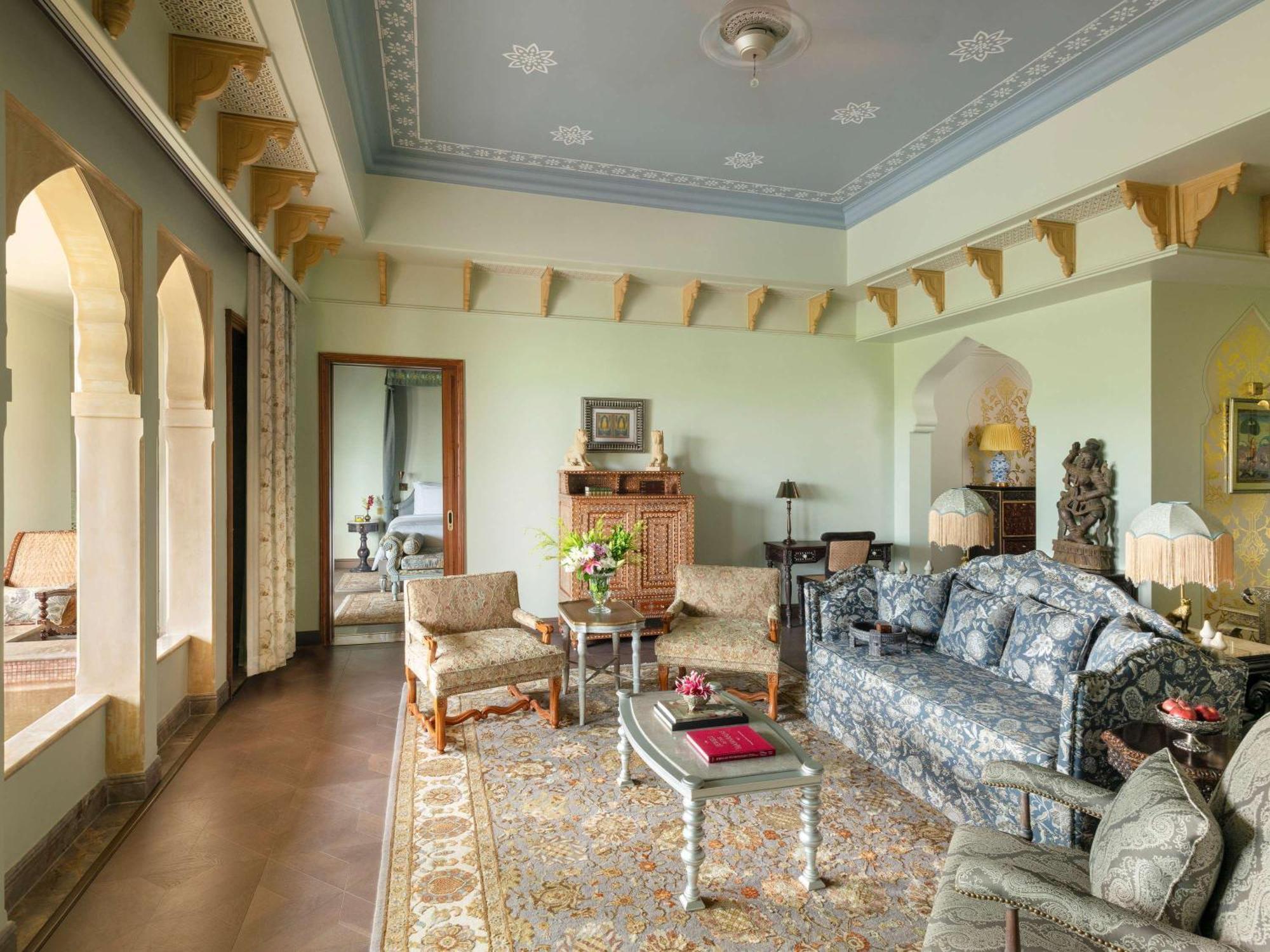 Raffles Jaipur Hotell Exteriör bild