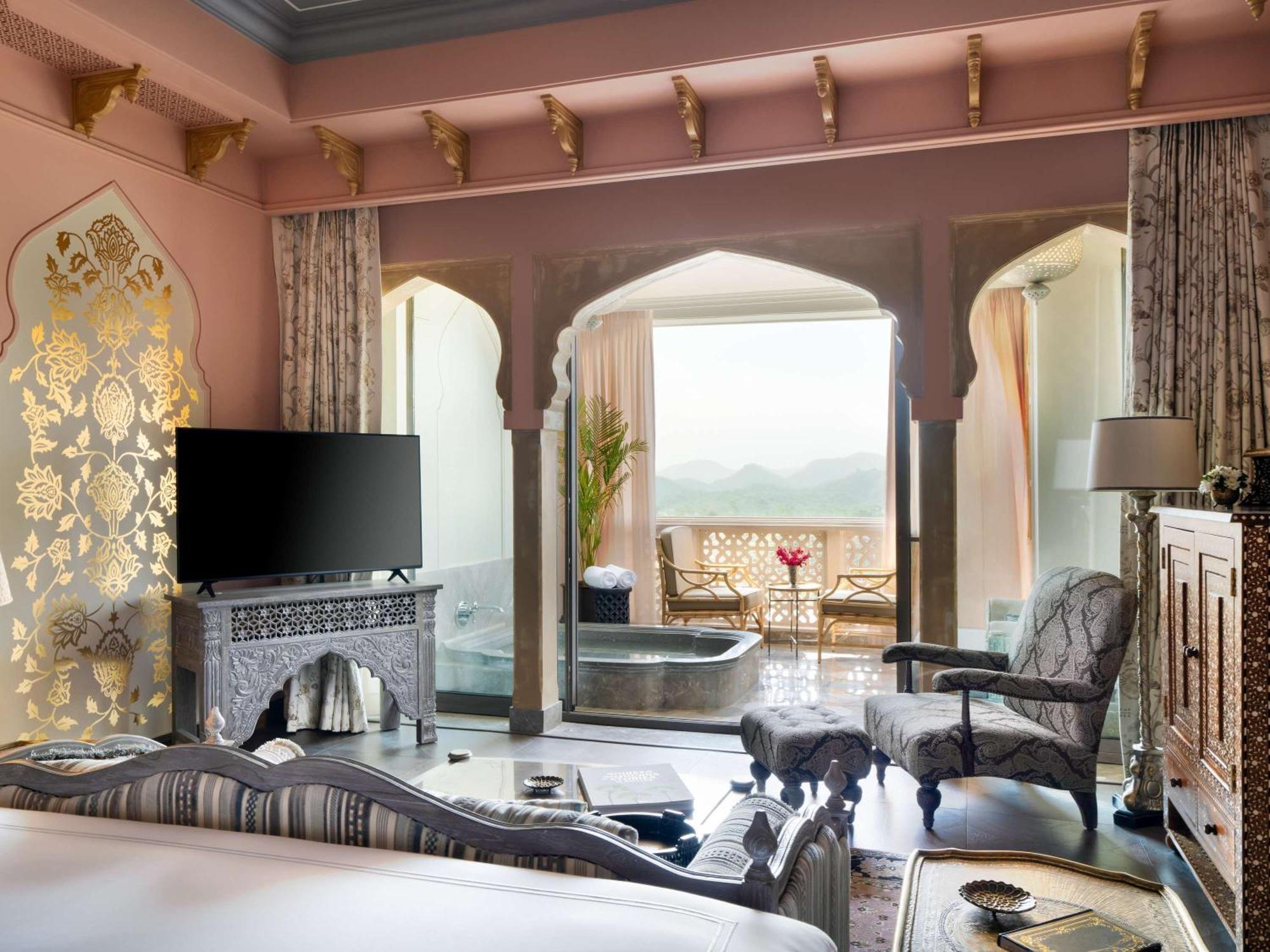 Raffles Jaipur Hotell Exteriör bild