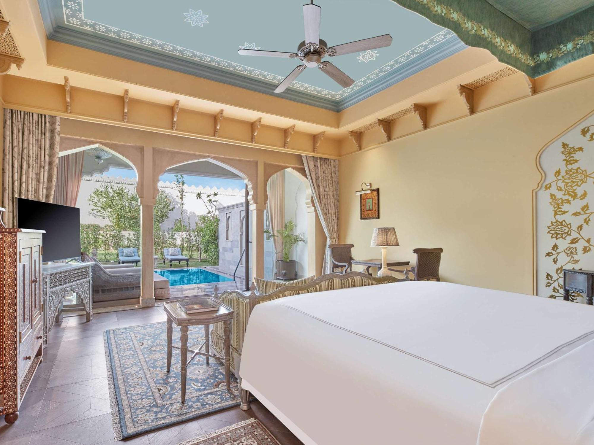 Raffles Jaipur Hotell Exteriör bild