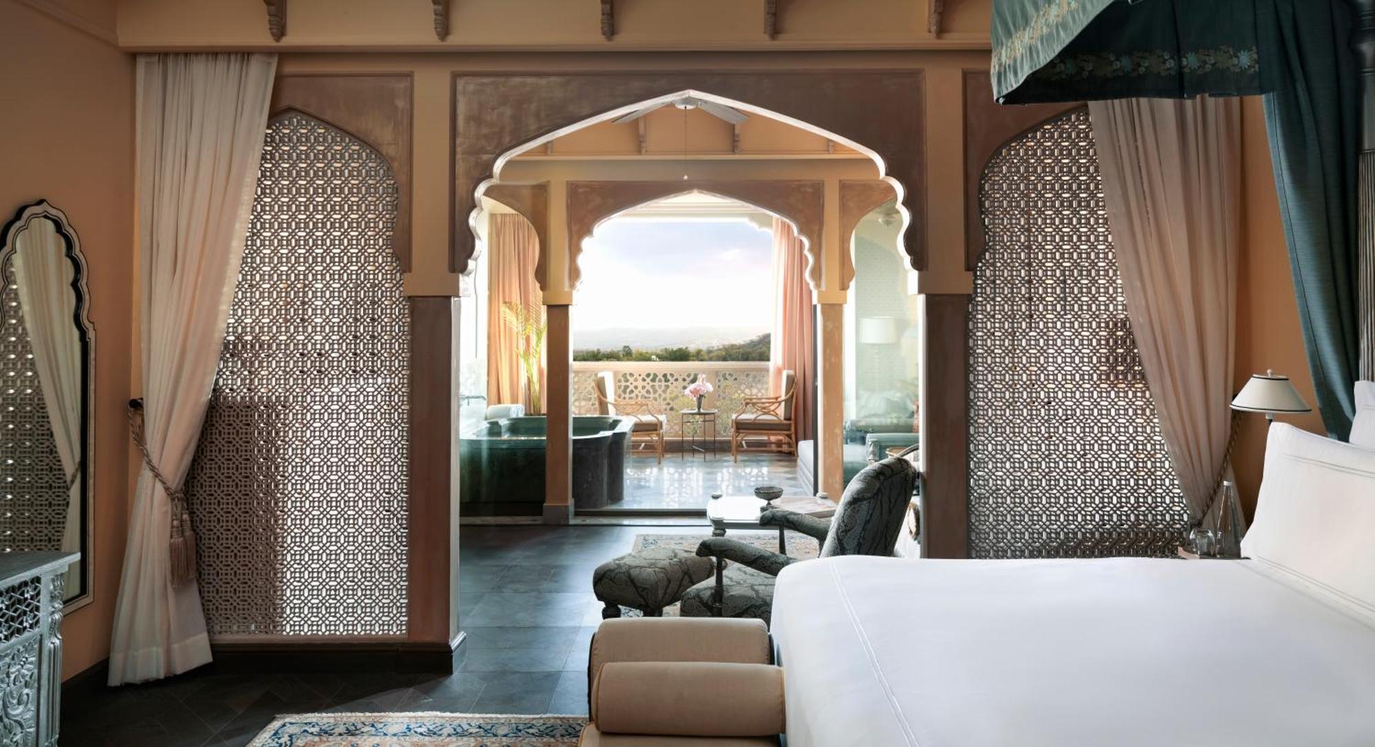 Raffles Jaipur Hotell Exteriör bild