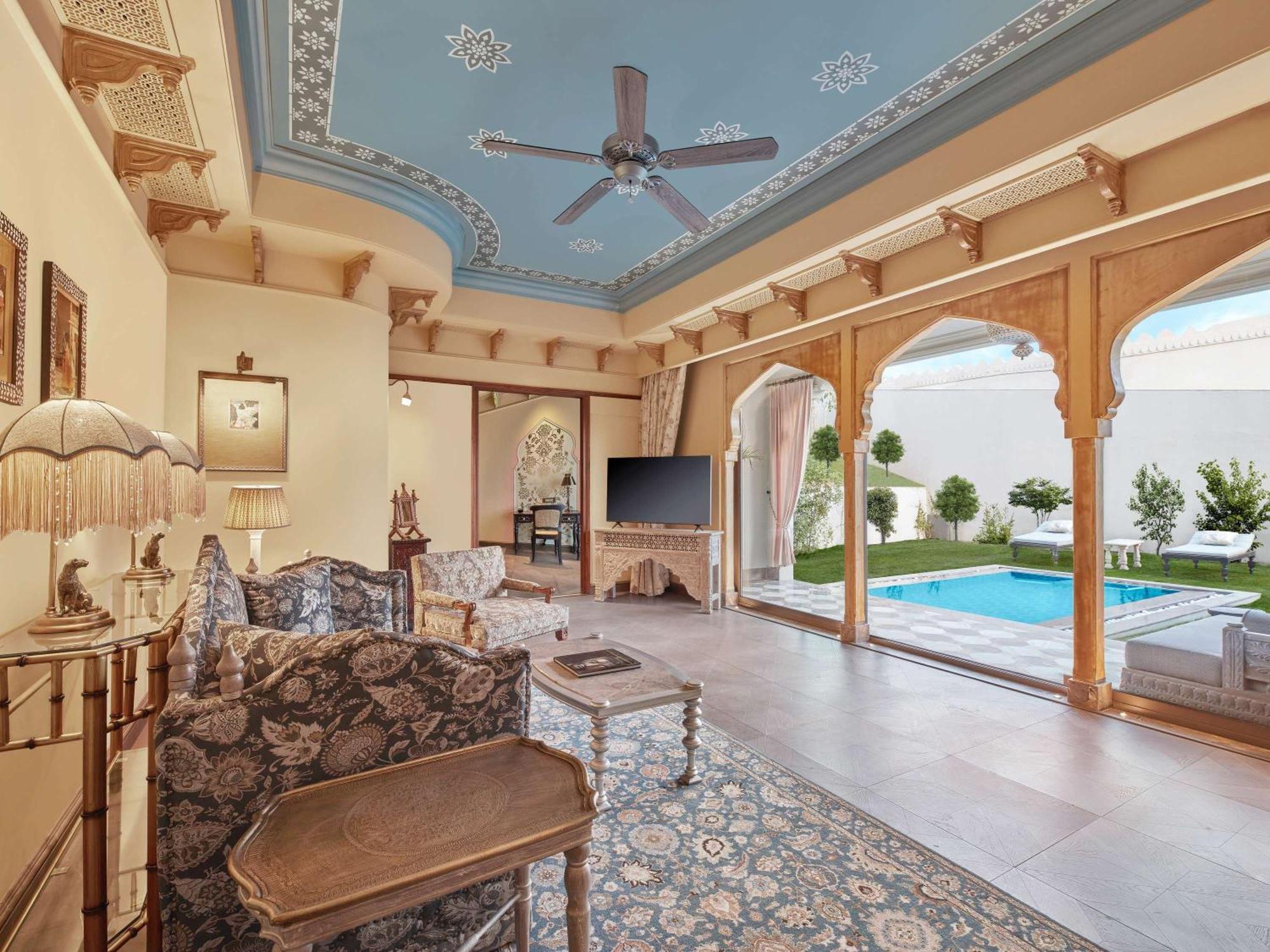 Raffles Jaipur Hotell Exteriör bild